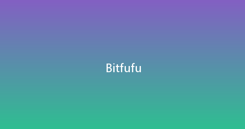 Bitfufu 