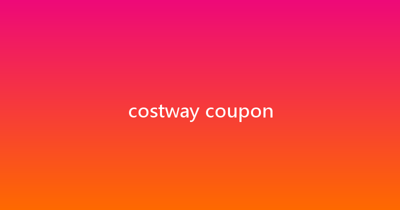 costway coupon 