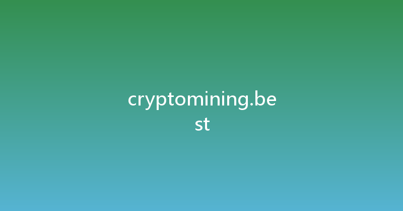 cryptomining.best 