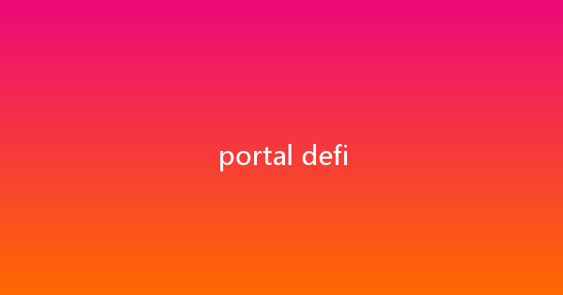 portal defi 