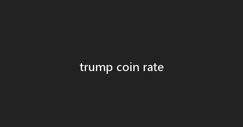 trump coin rate 
