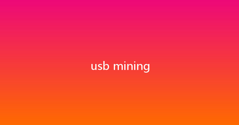 usb mining 